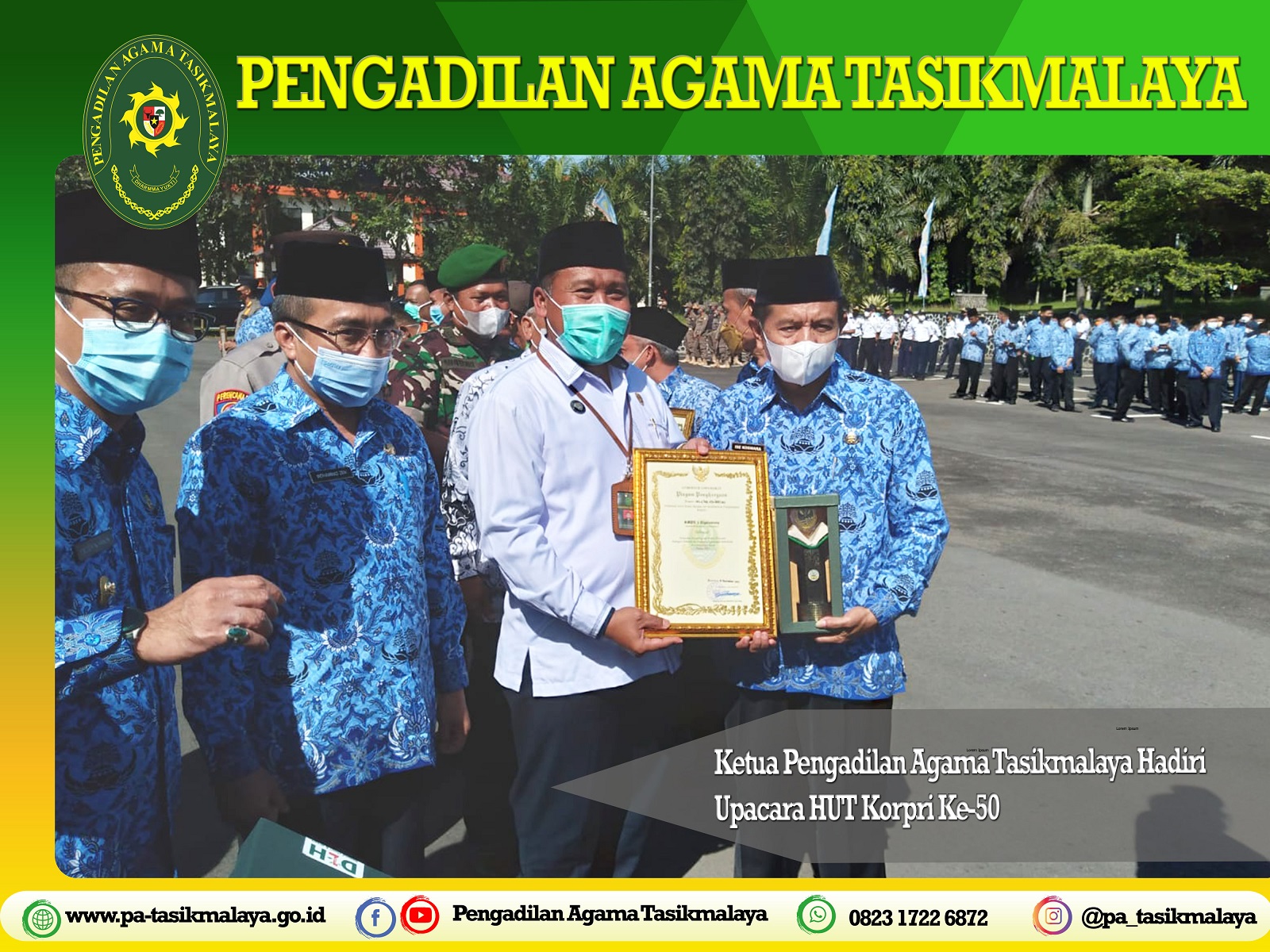 upacara hut korpri