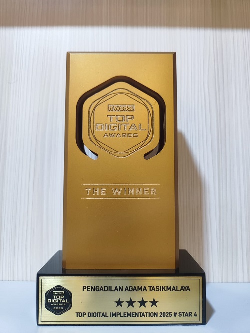 Pengadilan Agama Tasikmalaya Raih Dua Penghargaan di TOP Digital Awards 2025